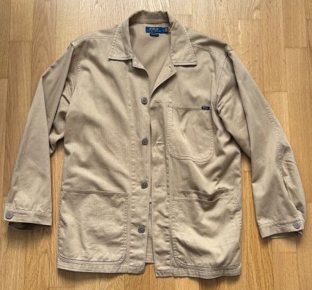 Ralph Lauren Beige Chore Jacket (M) CLASSIC FIT