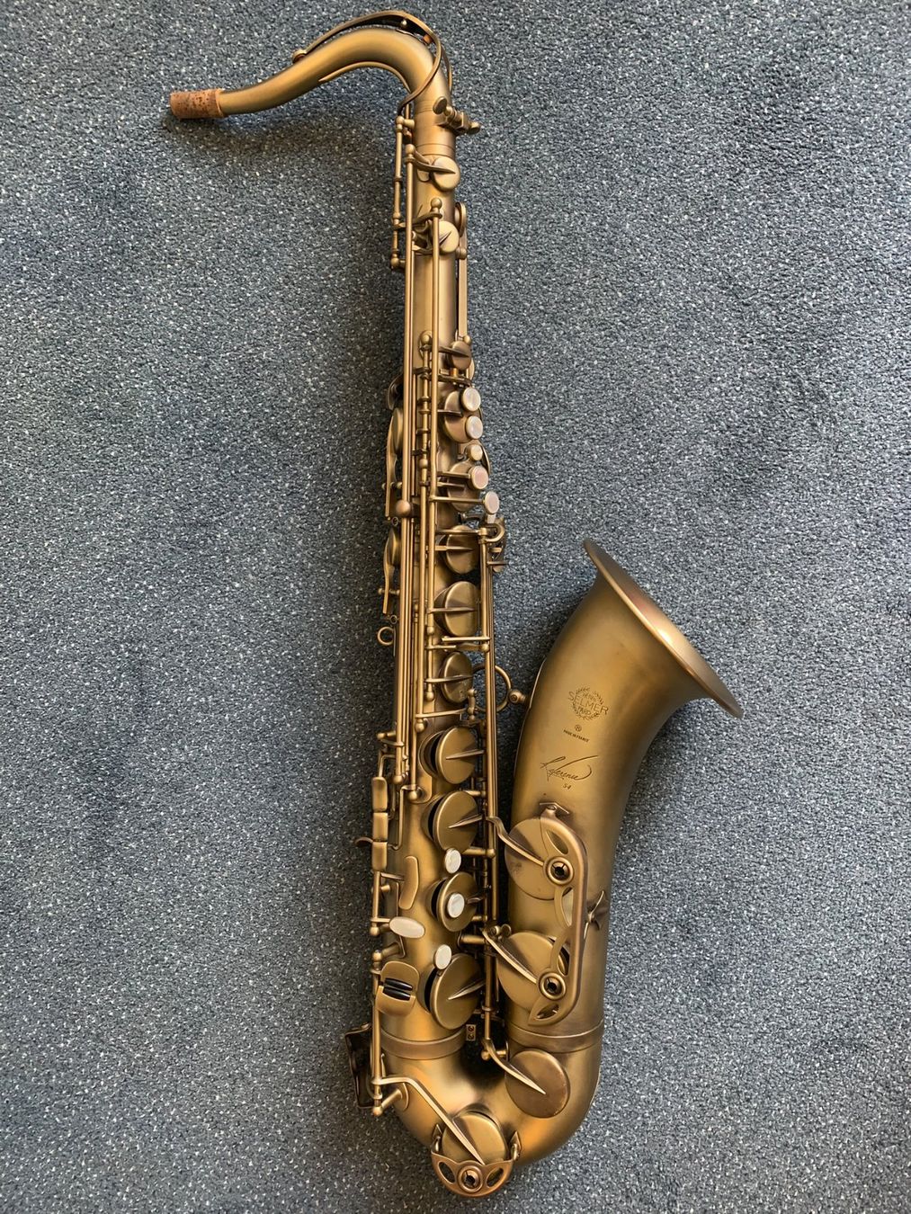 Selmer Strumenti musicali: Selmer Reference 54 Tenorsaxophon matt gold – Usato da Glarus venduto da wshop14