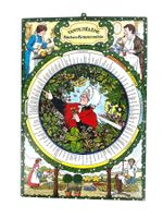 Tante Helene Küchen-Kräutermühle Blechschild Vintage