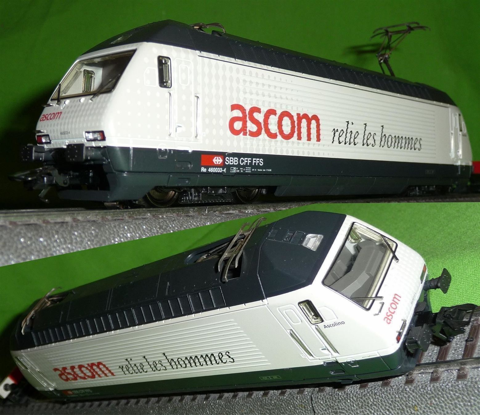Trains électriques: SBB Re 4/4 460 033-4 Ascom 34617 771**** – Neuf (Voir description) à Winterthur par Ricardo211 1