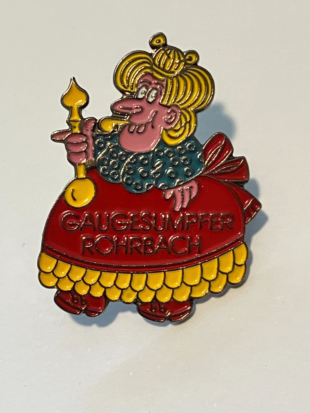 Placchette & Badge: 1 Pin Gaugesumpfer Rohrbach – Usato da Basel venduto da djwwpp