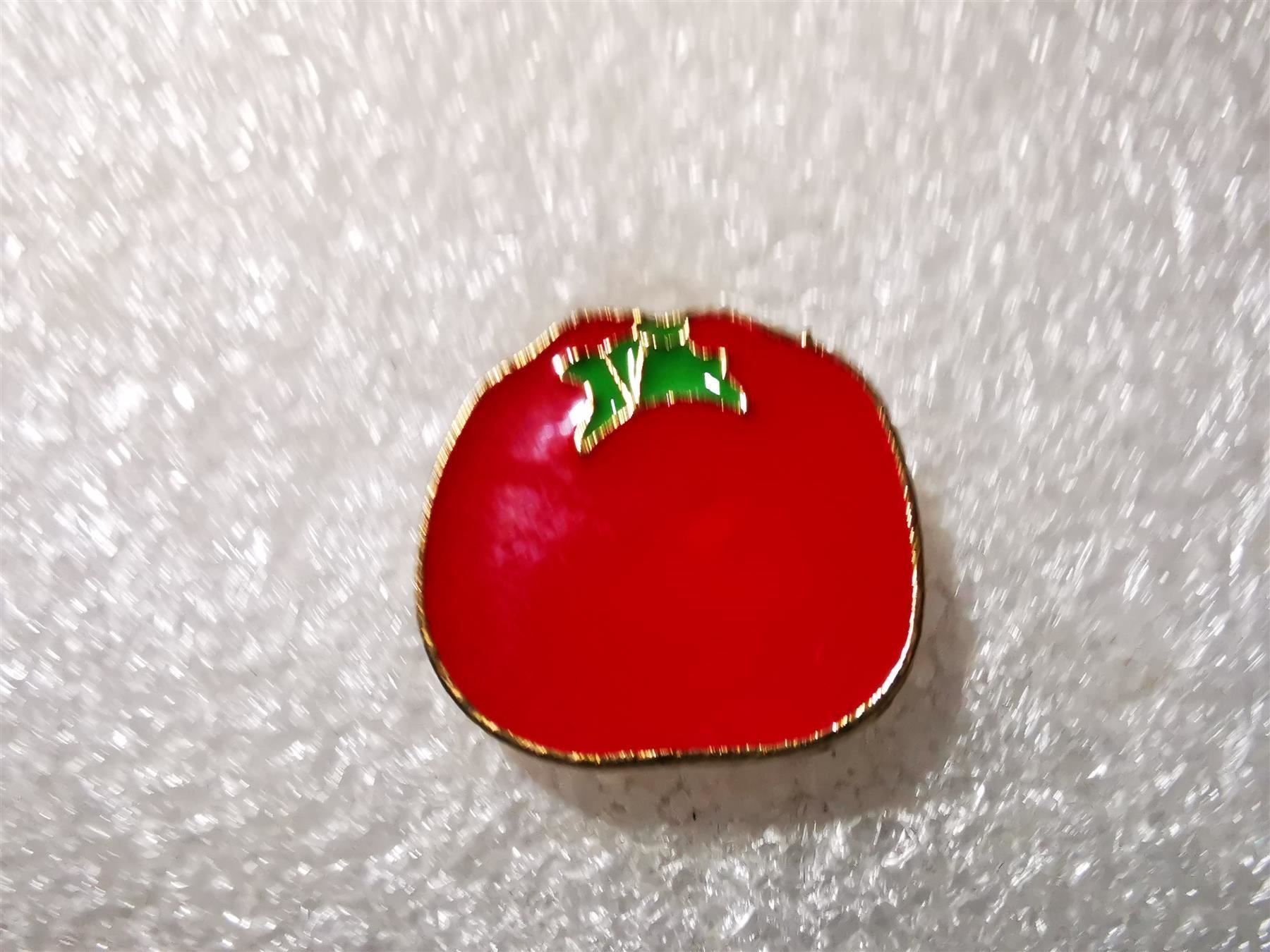 Placchette & Badge: Ansteckpin 90: Tomate – Usato da Oppligen venduto da Pin-Fall-Shop
