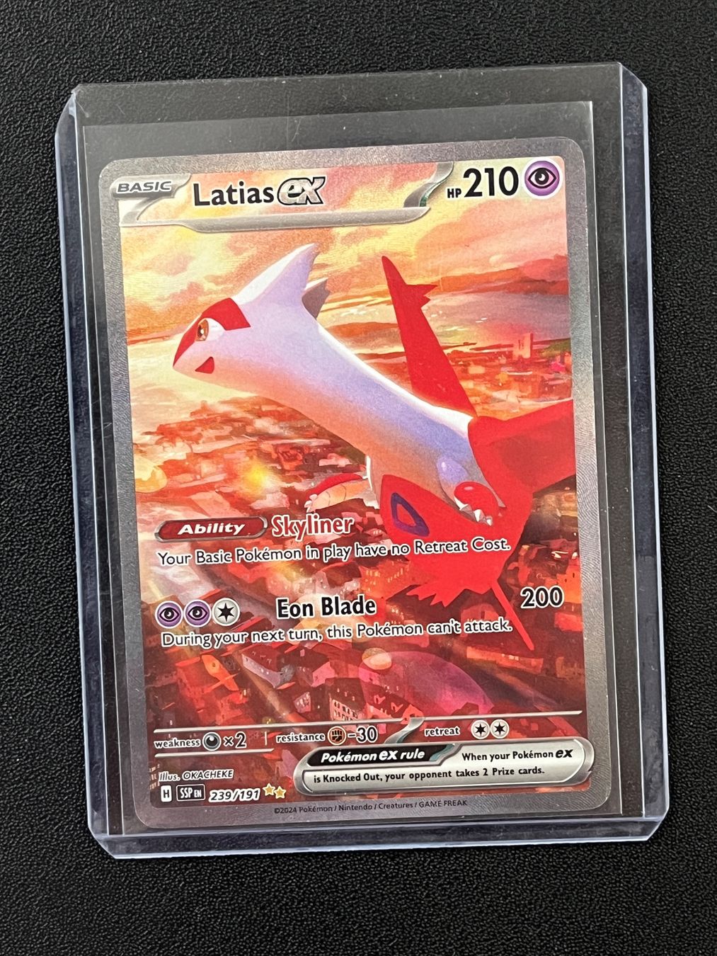 Pokémon Carte collezionabili: Latias ex 239/191 Surging Sparks – Usato da Winterthur venduto da Wusa01 9