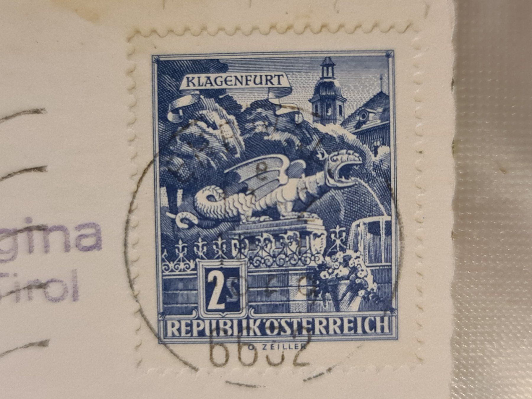 Cartoline postali: Postkarte Ehrwald Tirol, Skigebiet – Usato da Dintikon venduto da Vexi 1