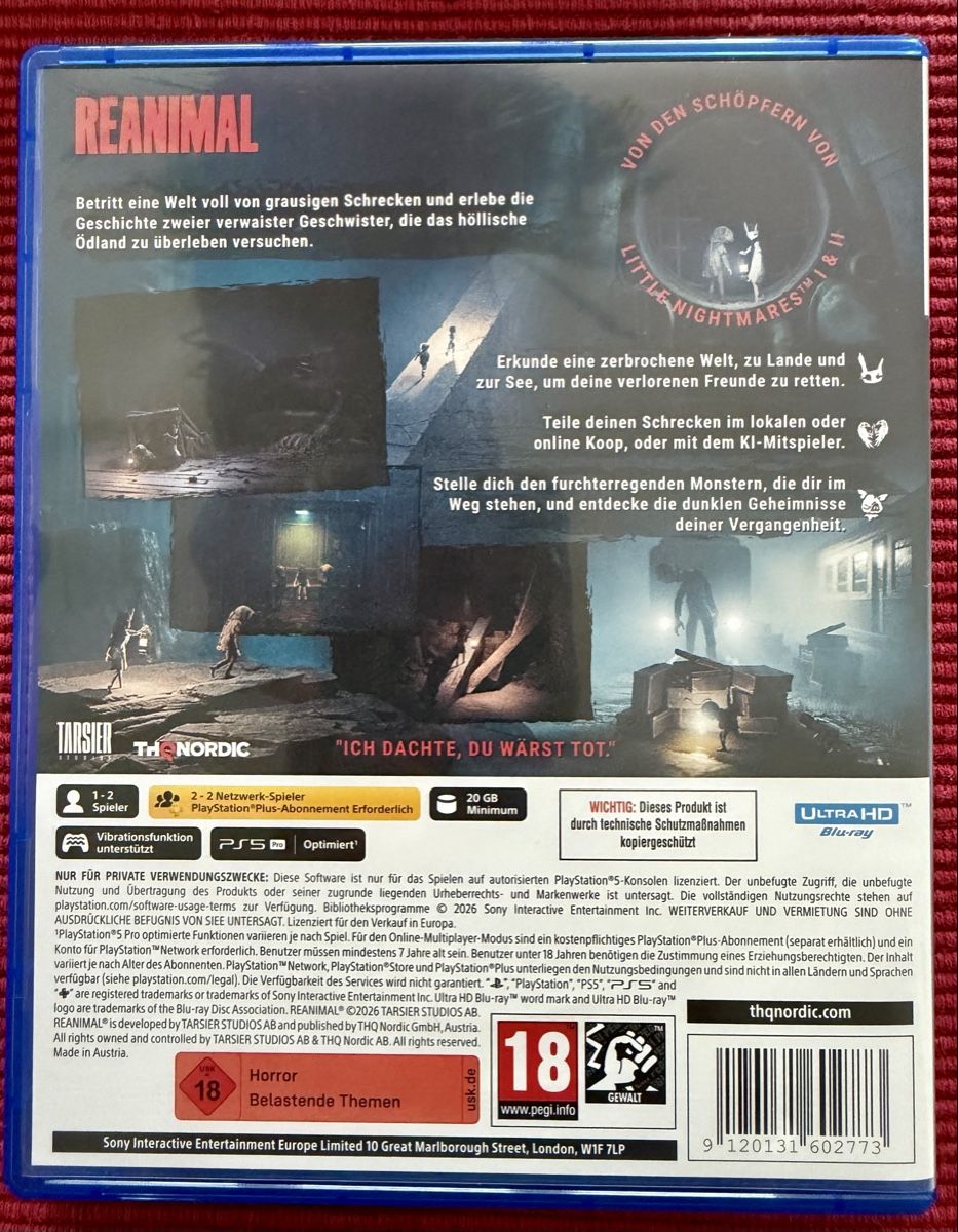 Giochi: Reanimal – Nuovo (secondo la descrizione) da Steinhausen venduto da niciwave 1