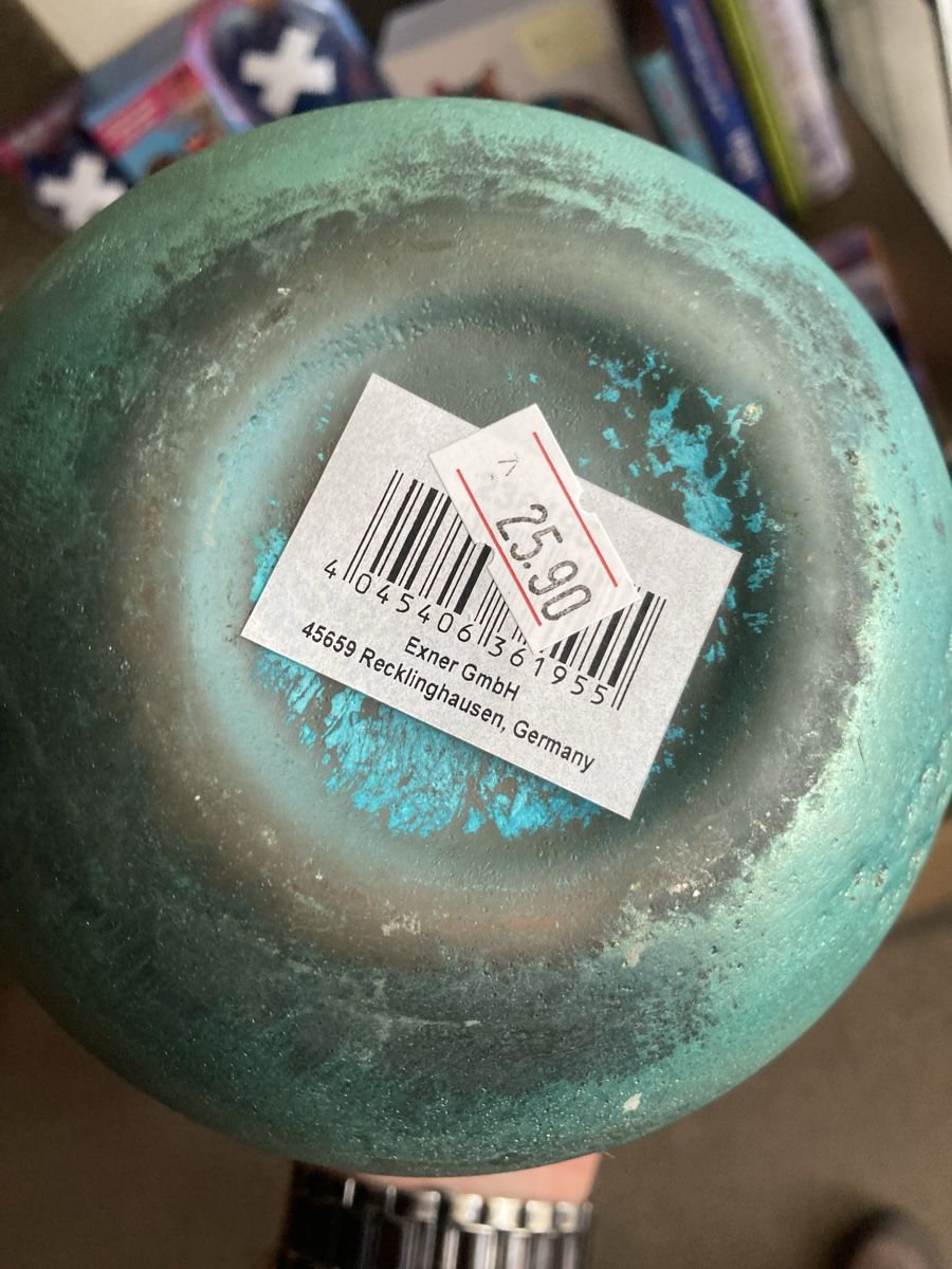Vasi & Recipienti: Vase Glas Kerzenglas – Nuovo (secondo la descrizione) da Aarwangen venduto da to-hirschi 4