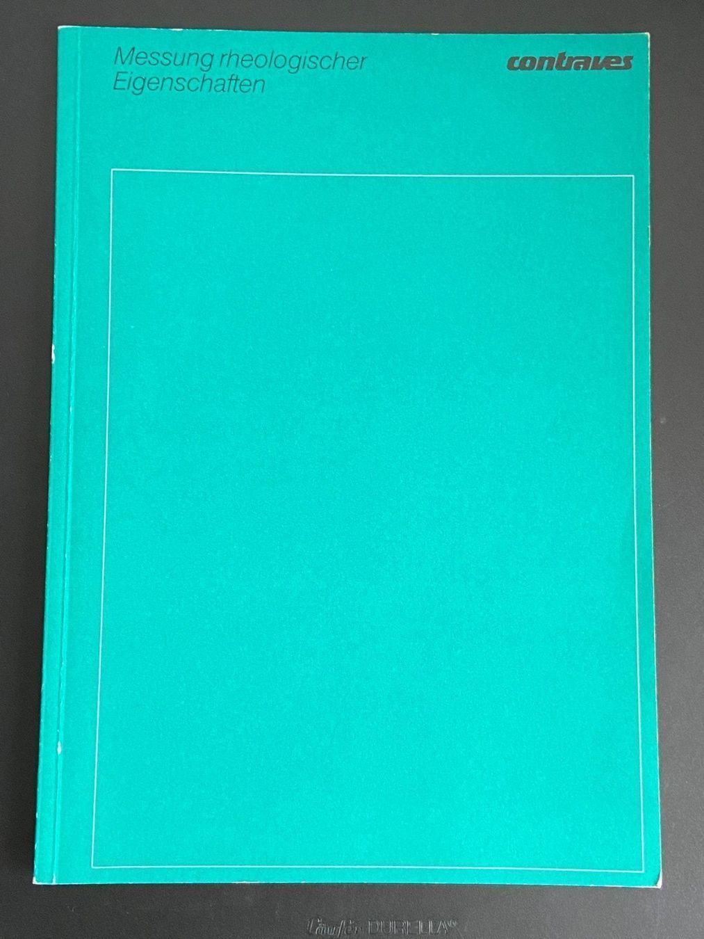 Libri: Rheologie Messung Formelsammlung – Usato da Unterengstringen venduto da Lastchance 1