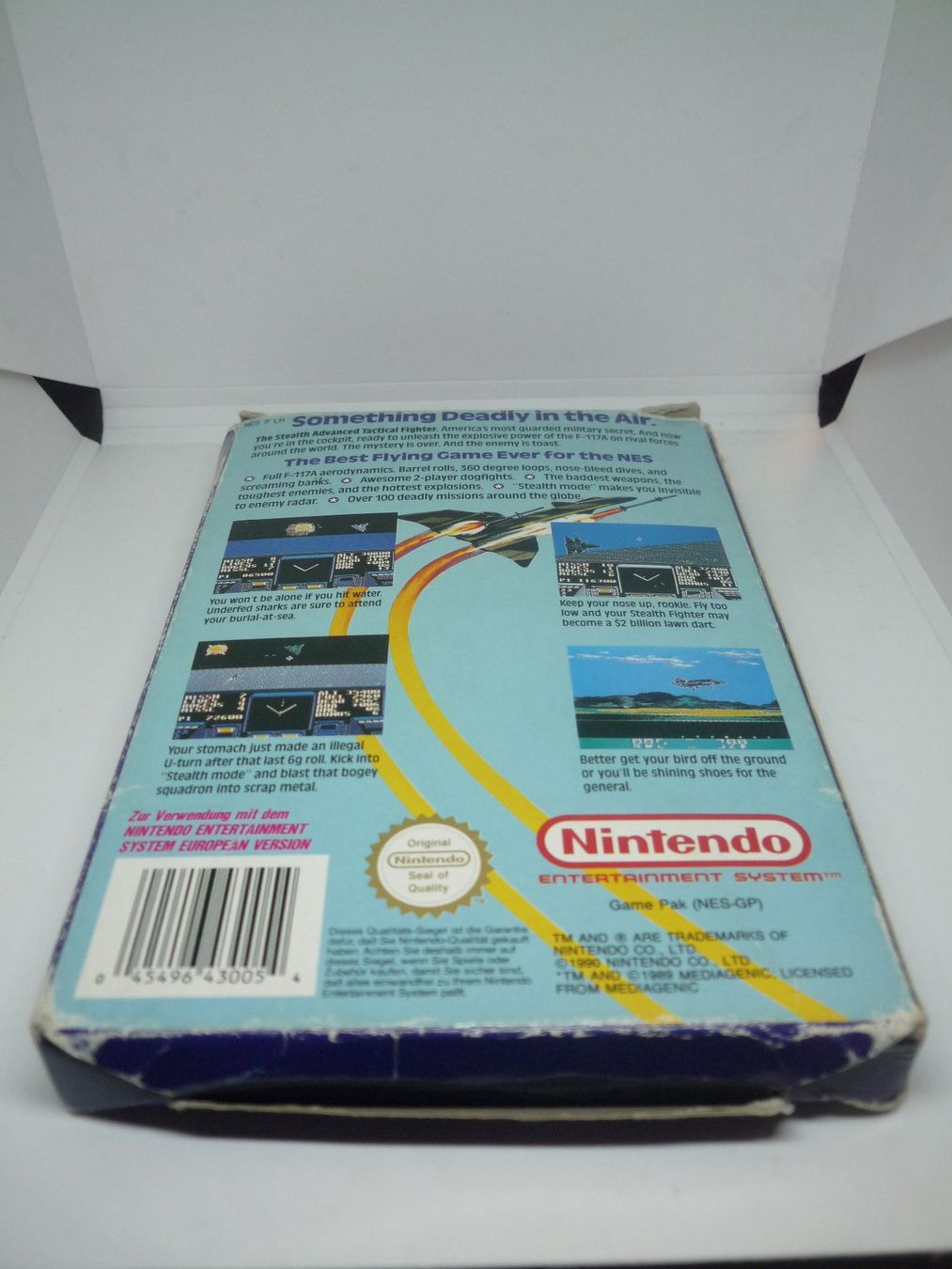 Nintendo Giochi: Stealth ATF NES Nintendo OVP – Usato da Dietlikon venduto da NESFEVER 1