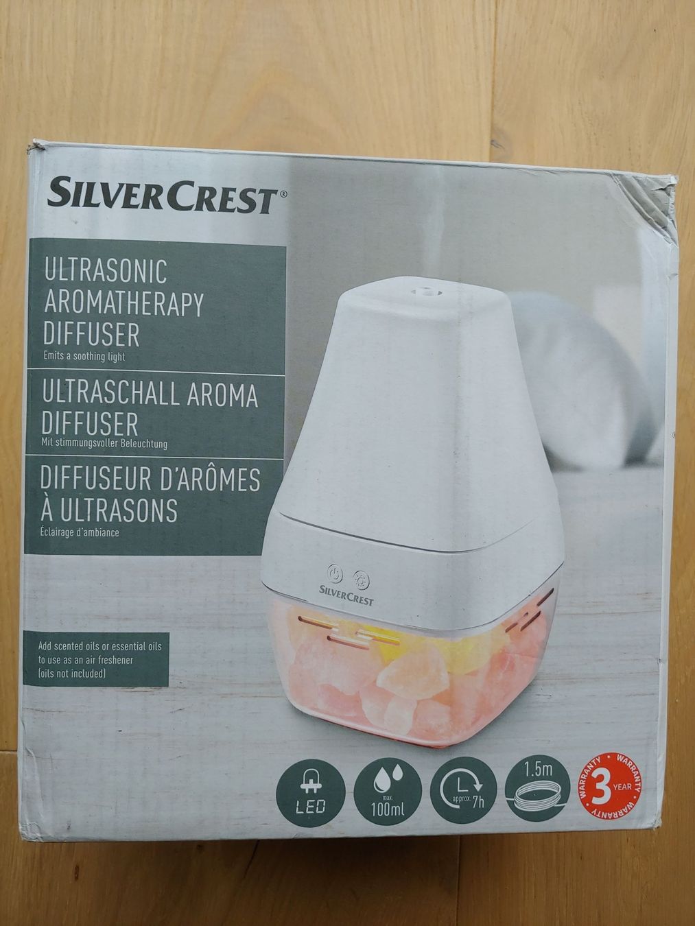 Diffusori di oli essenziali: Ultraschall Aroma Diffuser Silvercrest – Nuovo e nell'imballaggio originale da Kesswil venduto da mie_g89p
