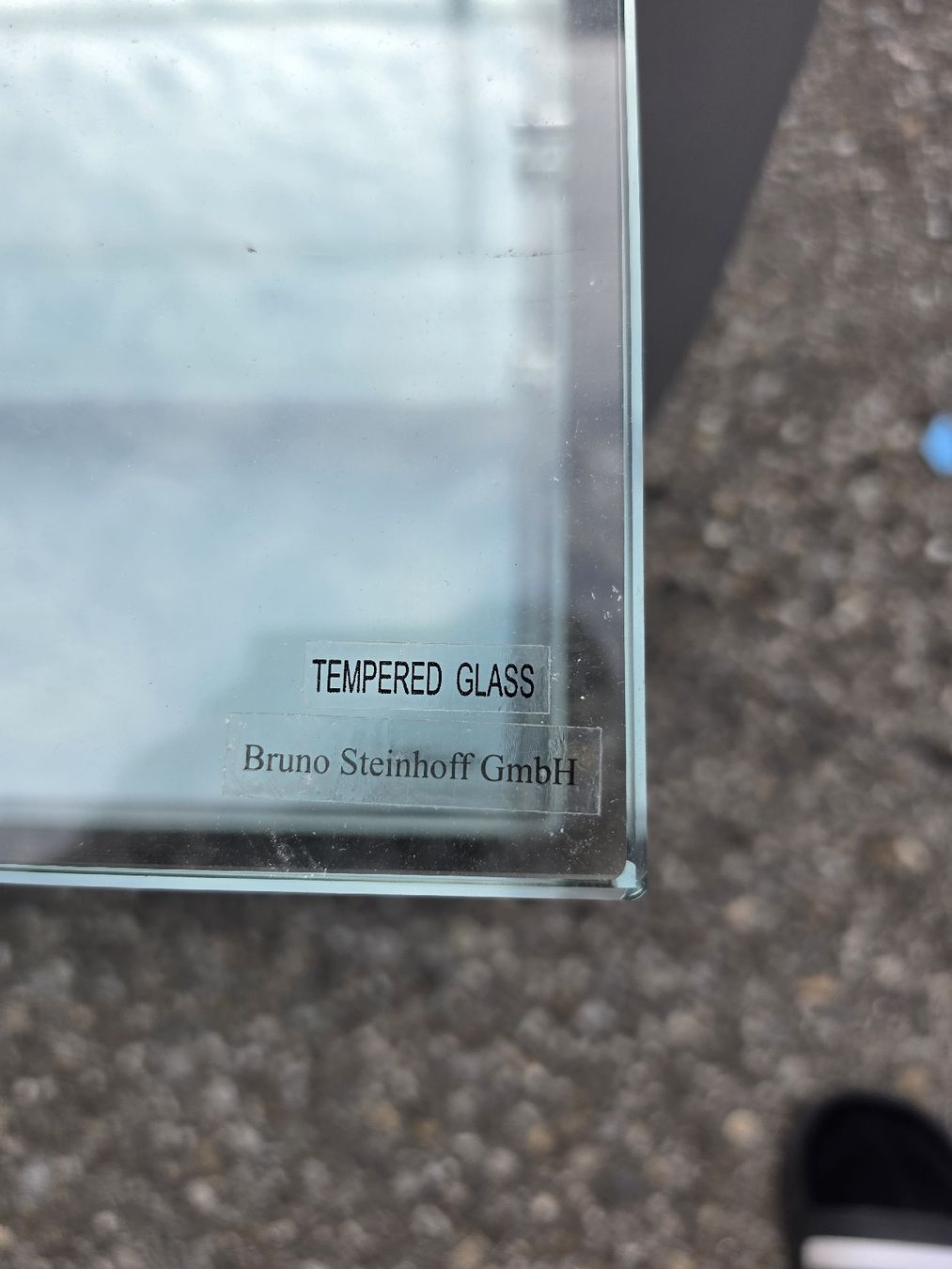 Vitrinen: Steinhoff Glasvitrine silber hellblau temperiertes Glas 4  – Gebraucht aus Mettlen von elios0888 4