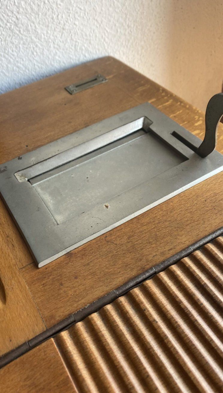 Registratore di cassa: caisse ancienne bois Kasse antik déco – Usato da St-Cierges venduto da LeRegain 8