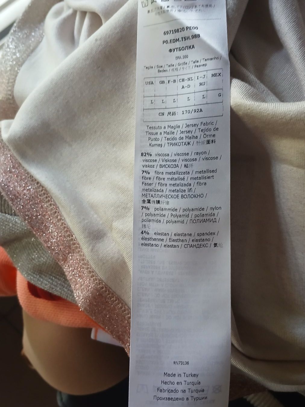T-shirts: MAX & CO DAMEN SHIRT Gr. L – Neuf (Voir description) à Villa Luganese par luxlady 8