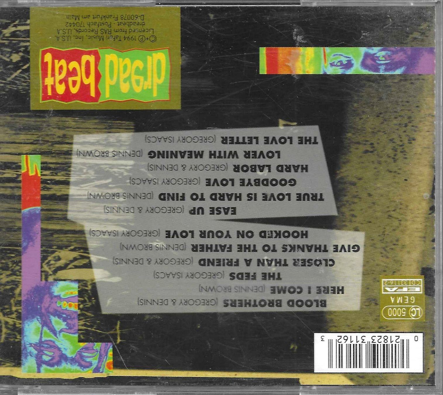 CD: Gregory & Denni's - Blood Brothers – Usato da Savagnier venduto da Ne2065 1