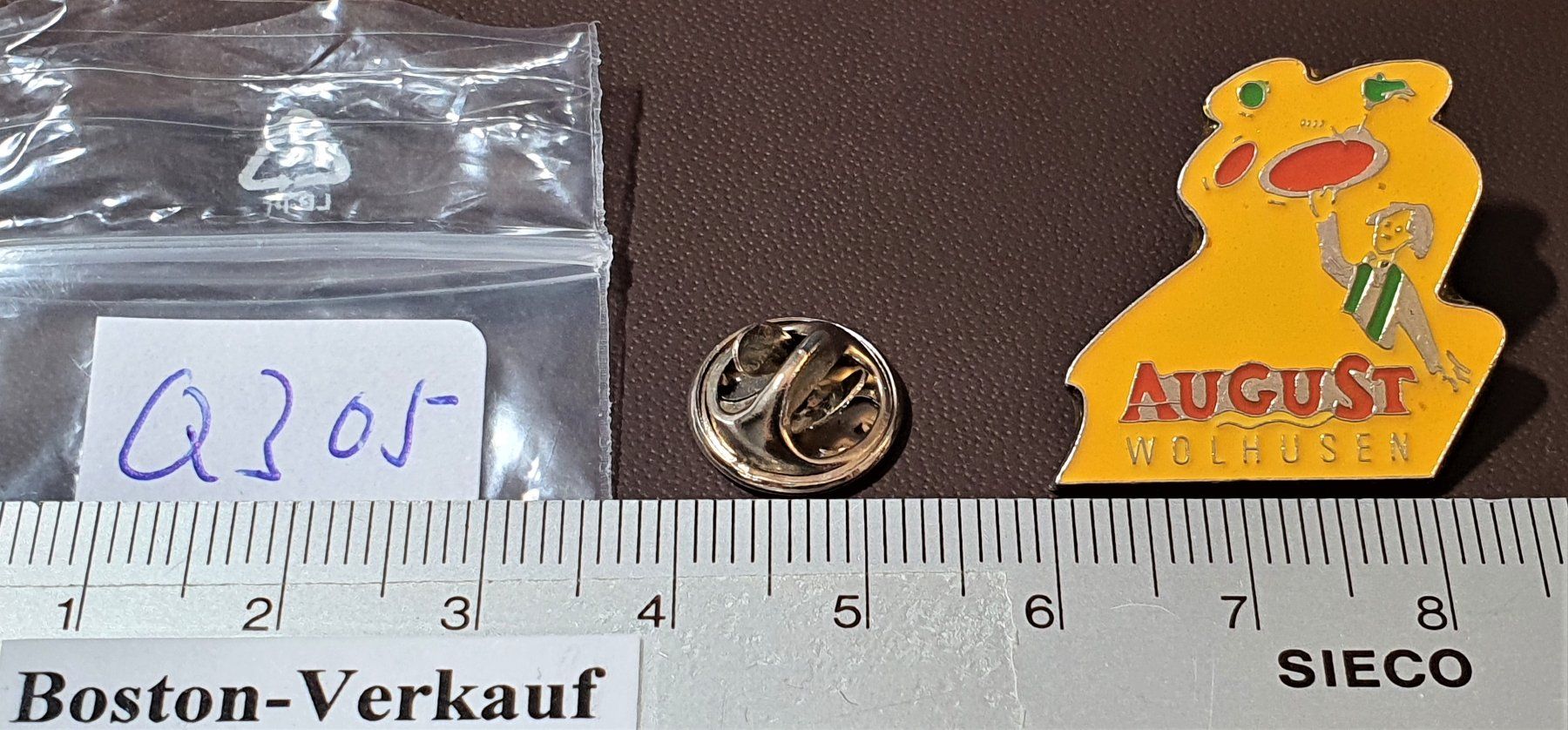 Broches & Aiguilles: Q305 - Pin August Wohlhusen – D'occasion à Reinach BL par Boston-Verkauf 1