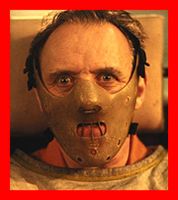 Maske Hannibal Lecter BRAUN BROWN Halloween Kannibale Horror