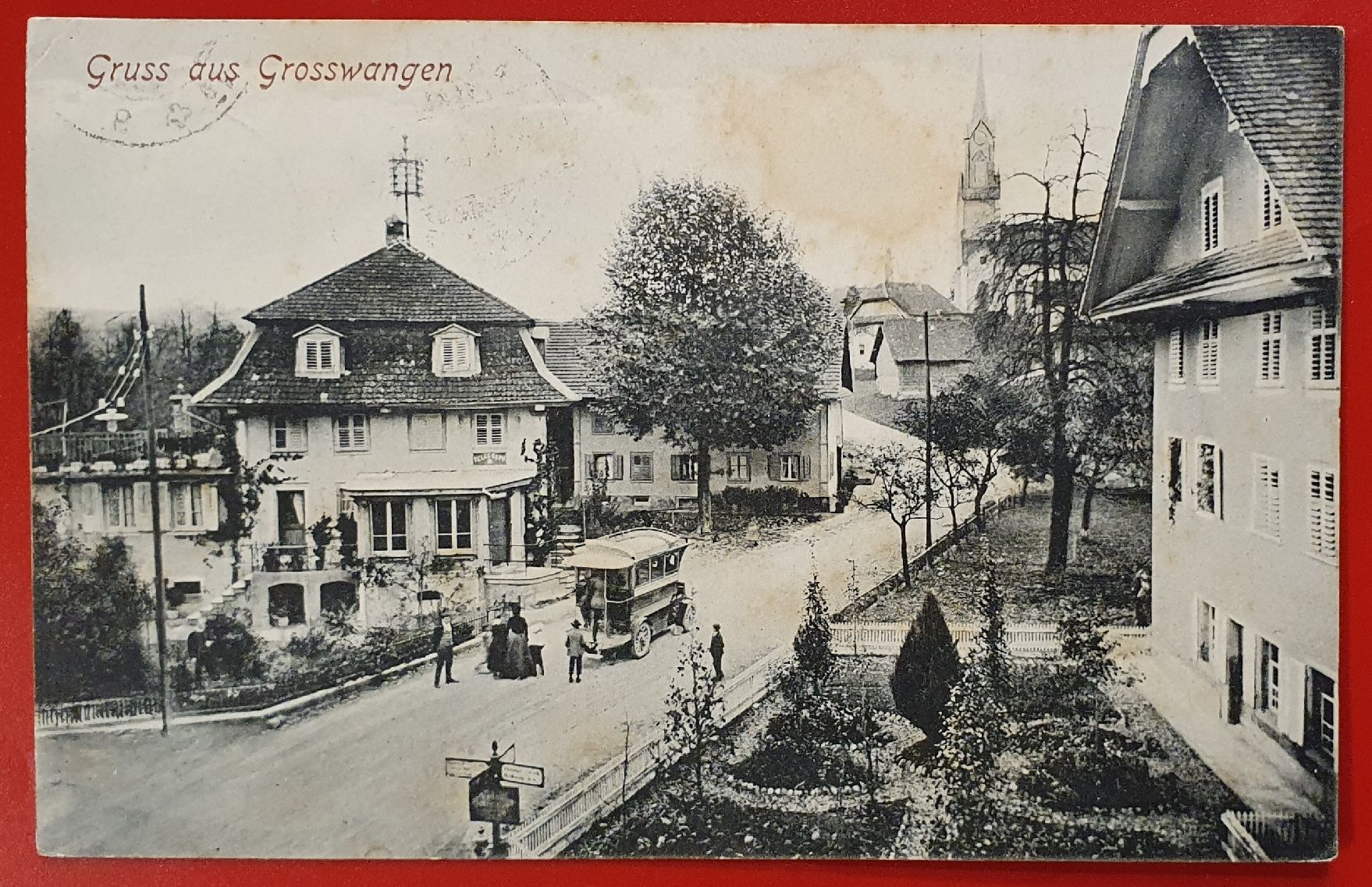 Cartoline postali: Gruss aus Grosswangen – Usato da Kreuzlingen venduto da Rschweiz1