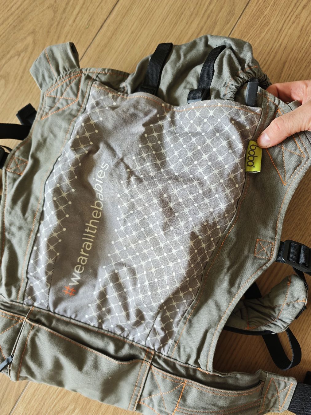 Marsupi portabebè: Boba Babytrage, ergonomisch, grün – Usato da Bottmingen venduto da vitobcn 1