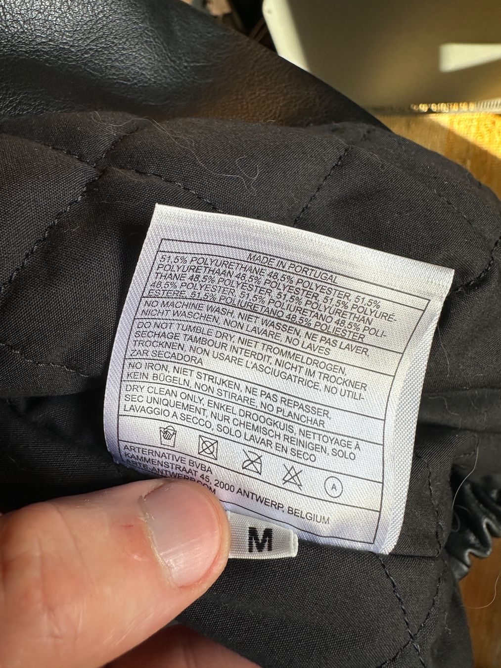 Jacken: Arte Antwerp Black leather jacket – Neu (gemäss Beschreibung) aus Villars-Burquin von Iliasso 3