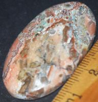 Cabochon L-2206 – Schmetterlings Jaspis 42x25mm
