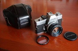 Minolta SRT 101 mit Minolta MC Rokkor-PF 58mm f1.4