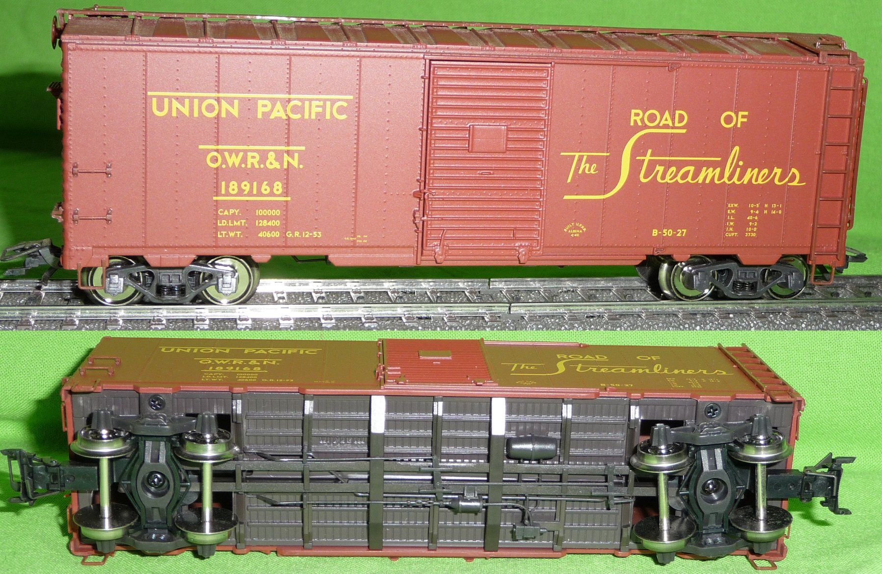 Union Pacific Box Car Road of the Streamliners OWR&N 189168 (Gebraucht ...