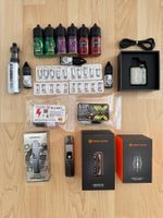 E-Shisha Sammlung mit Liquids und Coils zu verkaufen