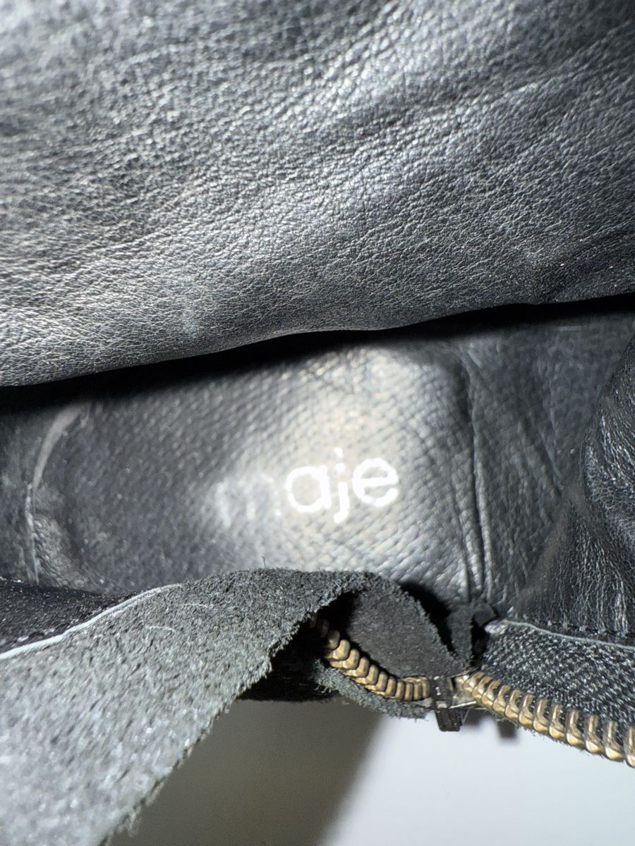Maje Scarpe da donna: Maje Bottines noires compensées daim (taille-40) – Nuovo (secondo la descrizione) da Genève venduto da rom_8nwv 7