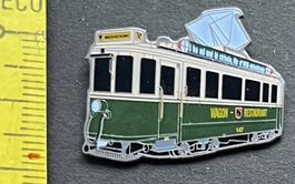 Tram SVB BERN. "NOSTALGIE" Waggon-Restaurant/ Pin