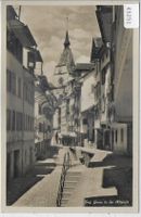 Zug - Gasse in der Altstadt