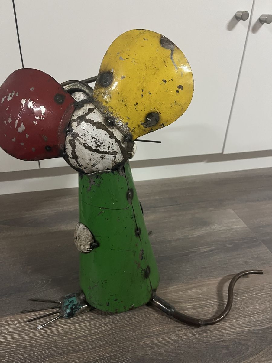 Sculture & Statue: Kunst aus NZ. Coole Metall Maus – Nuovo (secondo la descrizione) da Saanen venduto da SoniaMichaela 3