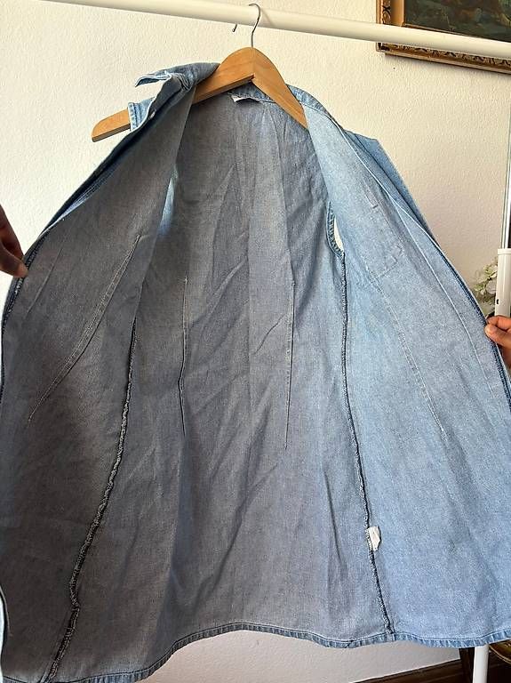 Kleider: Light blue denim dress with button-up front and pockets  – Gebraucht aus Birsfelden von Vic_toria 4