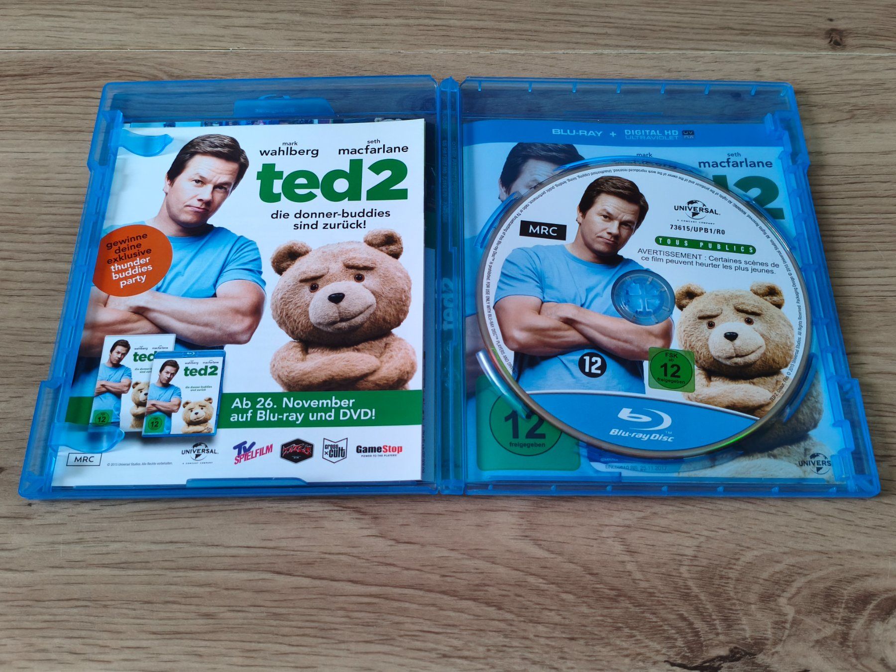 Tutti i DVDs: Ted 2 – (Blu-Ray/2015) – Usato da Schaffhausen venduto da philscardstore 3