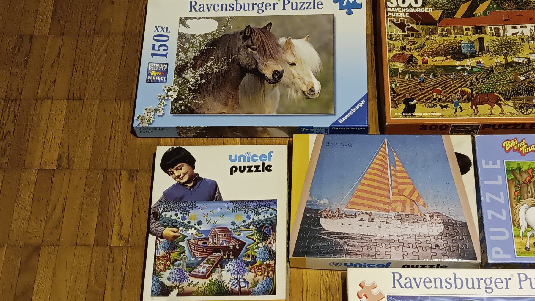 Ravensburger Puzzles: Lot Puzzles, 6 Einzelpuzzle, 150 - 300 Teile – Gebraucht aus Dietikon von Rabia 7