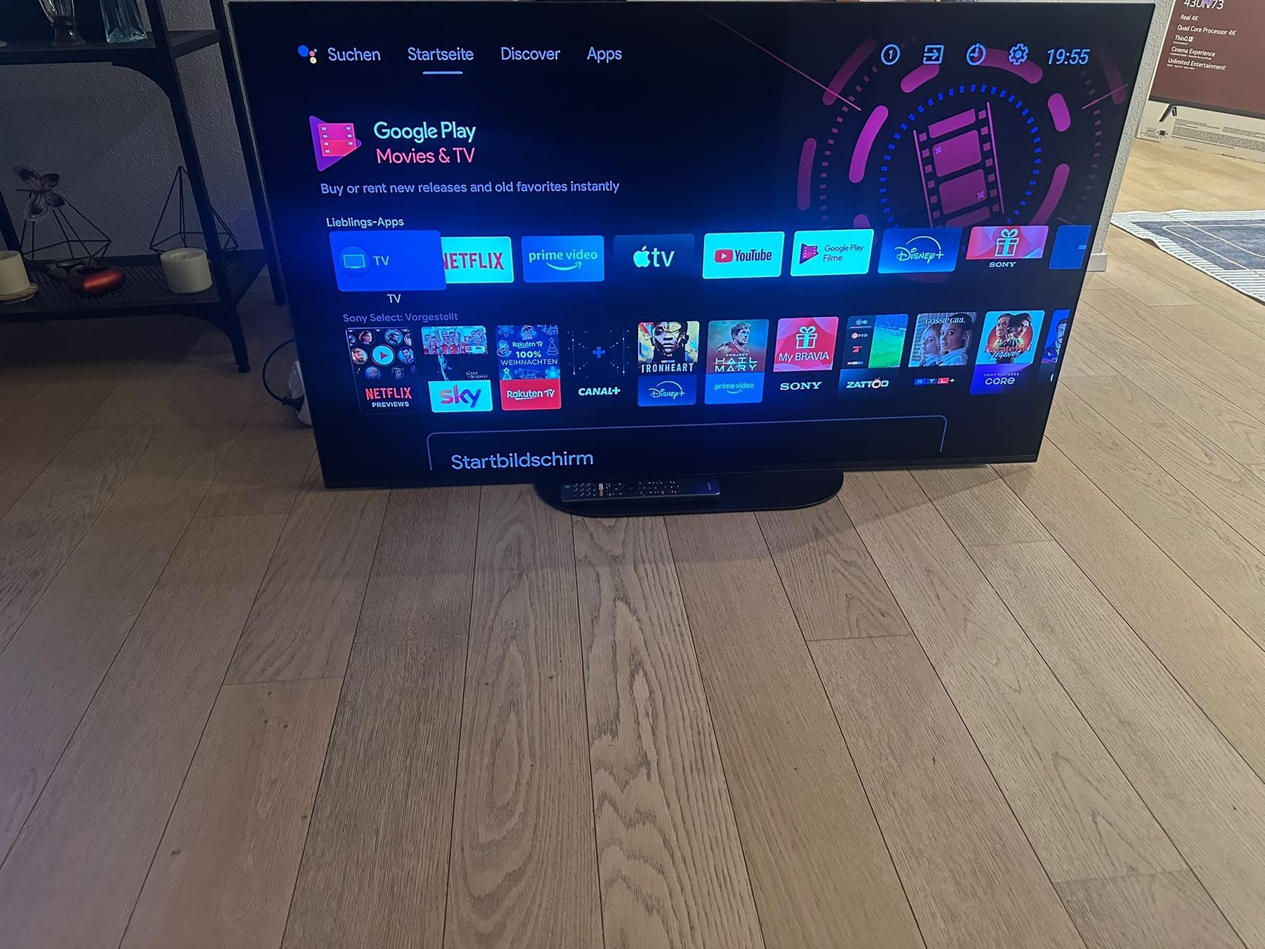 Fernseher: 55" Sony OLED Smart Tv – Neu (gemäss Beschreibung) aus Luzern von goz_m72b