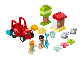 Lego Duplo Traktor und Tierpflege mit Anleitung