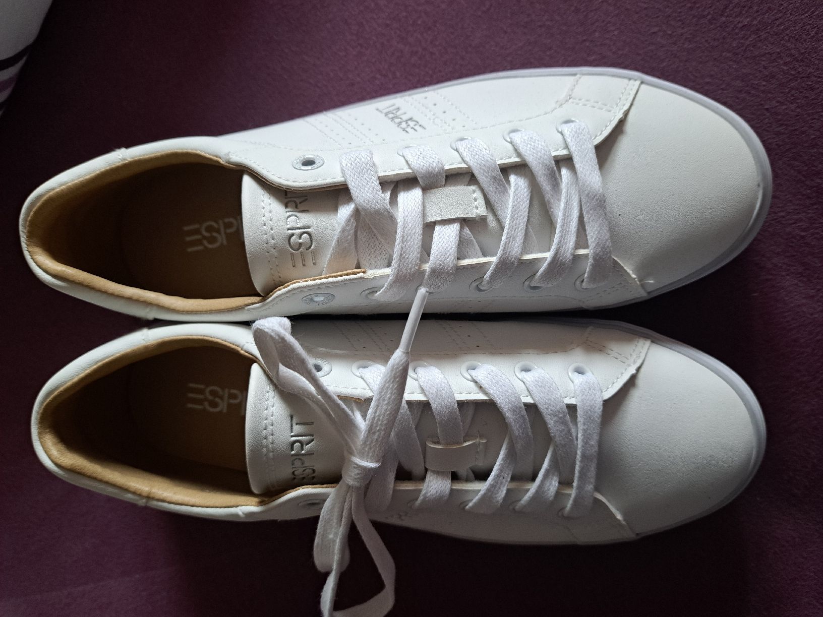 Esprit Damenschuhe: Weisse Esprit Sneaker Gr. 39 Frühling/Sommer – Neu (gemäss Beschreibung) aus Triesenberg von Anastasia26 1