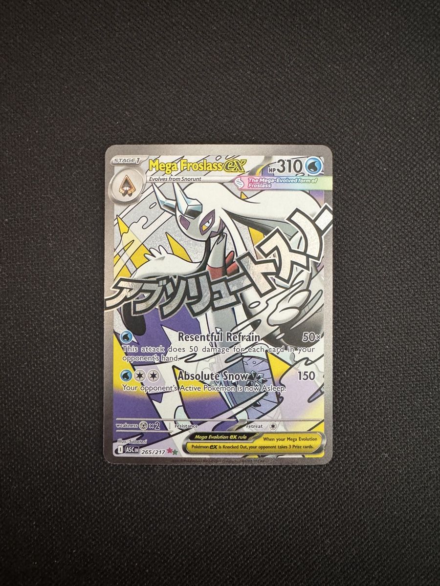 Pokémon Cartes à collectionner: Mega Froslass ex 265/217 – D'occasion à Hitzkirch par iva_h78g