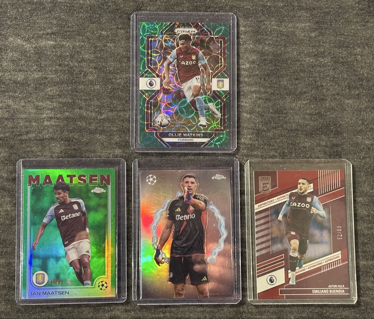 Topps Carte collezionabili: ASTON VILLA SAMMLUNG – Nuovo (secondo la descrizione) da Binz venduto da Cediboy 3