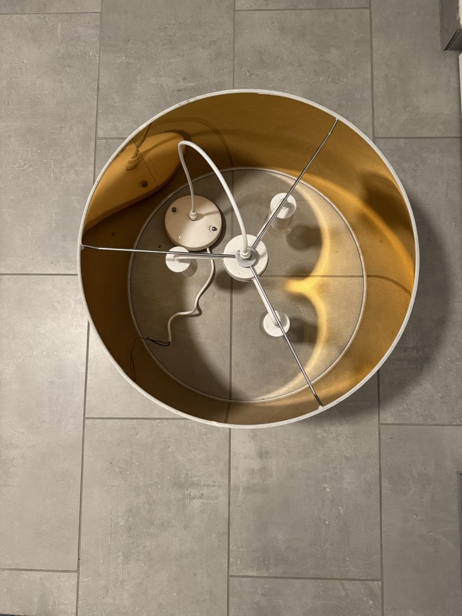 Lampadari & plafoniere: Deckenleuchte Home24 rund weiss kupfer  gebraucht – Usato da Niederstetten venduto da NikGve 2