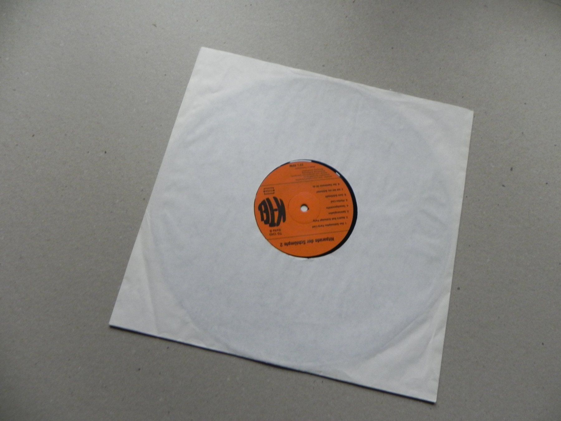 Dischi in vinile: LP Kinder Lieder Hitparade der Schlümpfe 2. Teil 1981 – Usato da Siebnen venduto da krimsie 2