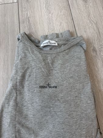 Stone Island Junior T-Shirt Grau Grösse 156 12 Jahre