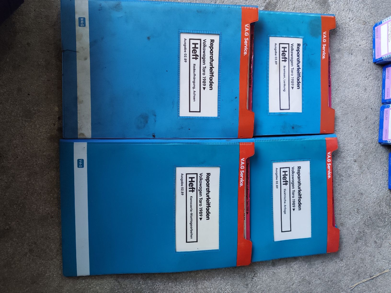 Libri: Werkstatthandbücher VW Taro 1989 – Usato da Rebstein venduto da andi322 1