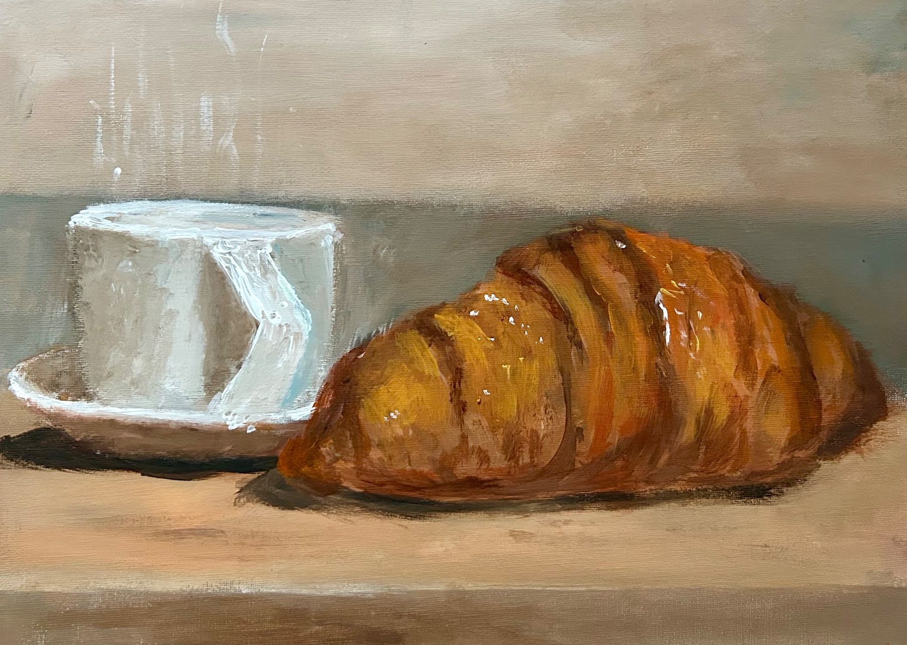 Dipinti: Gipfel und Kaffe Gemälde 30x40cm – Nuovo e nell'imballaggio originale da Pfäffikon SZ venduto da Andrei_Moro_Kunst 1