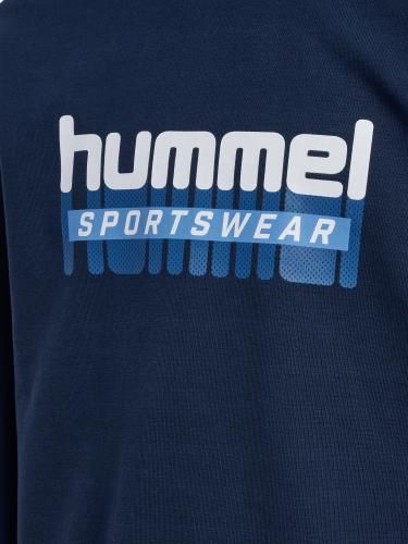 Hummel Pullover & Sweatshirts: Hummel Hmltukas Sweatshirt - black iris (Grösse: 128) – Neu und originalverpackt aus St. Gallen von sportglobe 3