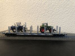 Märklin 47710 H0/WS/ SBB m. 2 Kibri Landw. Fahrzeuge