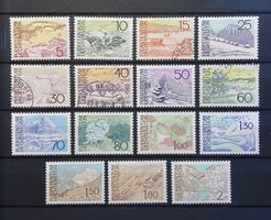 Briefmarken Liechtenstein: Landschaften