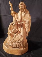 Handgeschnitzte und Gefrässte Bilder und Figuren