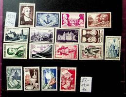 FRANCE BEAUX TIMBRES NEUFS SANS CHARNIÈRE 1951-1954  /V860