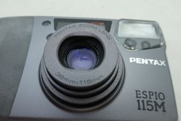SommerAktion! Pentax Espio 115M 35mm Film Kamera 38-115mm