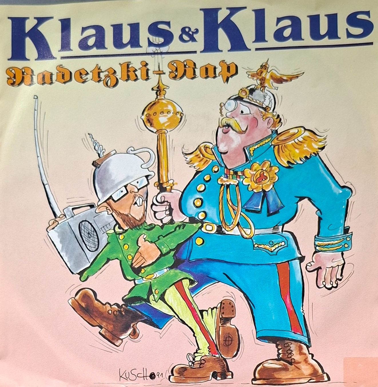 Dischi in vinile: Vinyl Single Klaus & Klaus - Radetzki-Rap – Usato da Langenthal venduto da Modo39